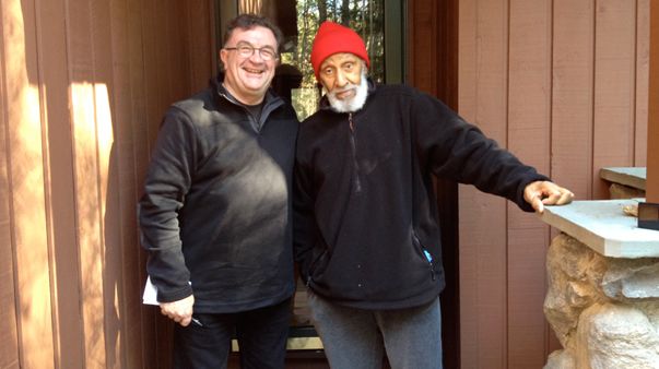 Alex Dutilh et Sonny Rollins © Eric Lancien