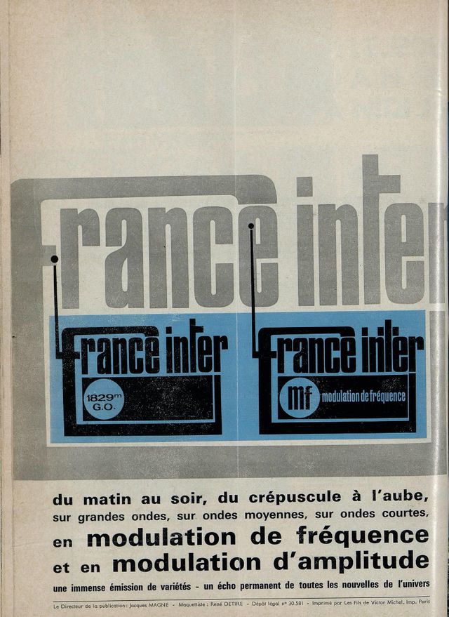 1965 France Inter fait les 400 coups avec Fernand Raynaud