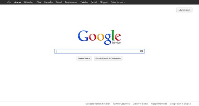 Google web search