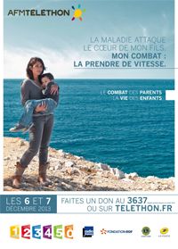 affiche téléthon - Lucas