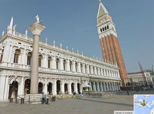 Google Street View à Venise