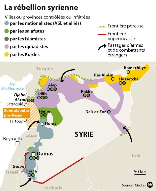 Les rebelles syriens