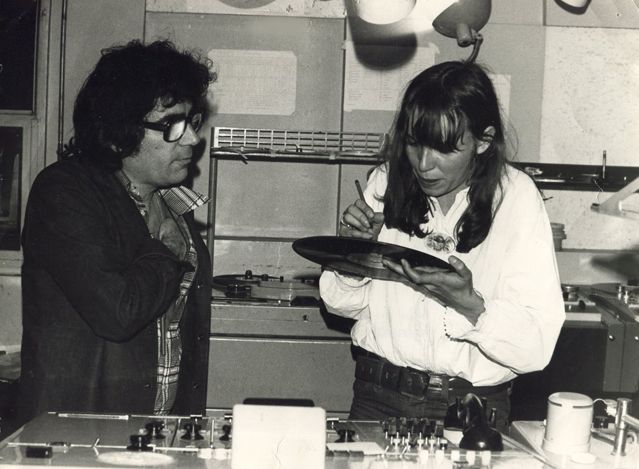 Maryse Friboulet et Claude Nougaro à France Inter en 1978