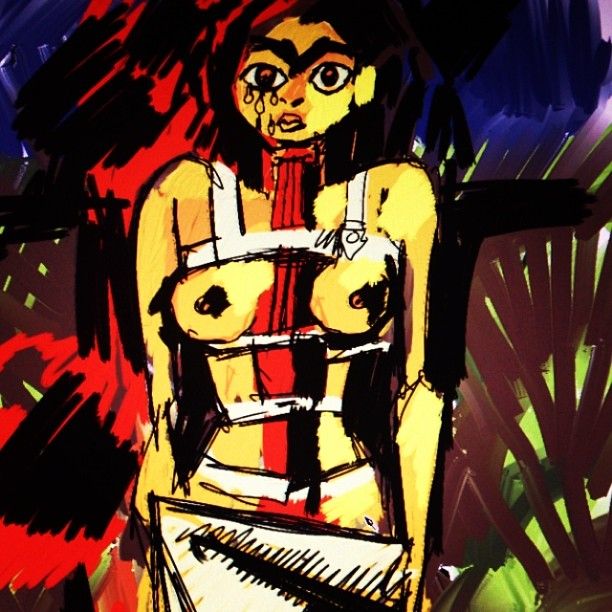 Frida Kahlo, son corset
