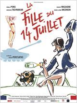 Affiche de la fille du 14 juillet