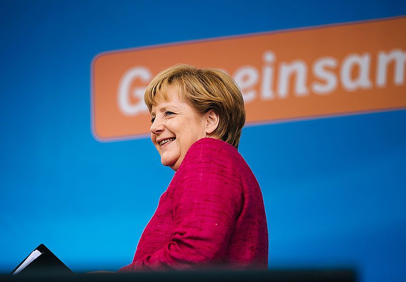 A. Merkel en campagne, 14 août, 2013