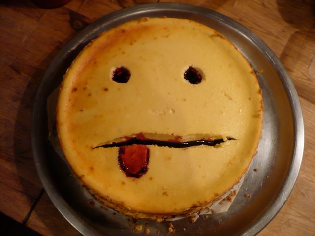 gateau avec gelée