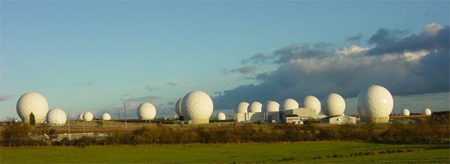 Stations d'interception du Réseau Echelon