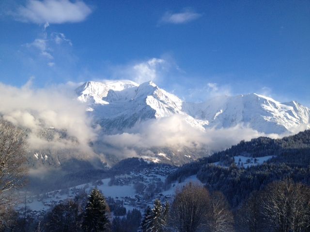 Dans les montages de Chamonix...