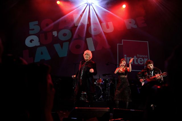 Jacques Higelin et Camille en duo sur la scène de la Gaîte lyrique