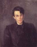 Portrait de William Butler Yeats par son père John Butler Yeats