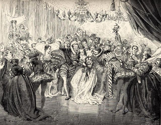 Cendrillon - gravure de Gustave Doré - 1867