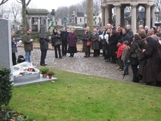 Mémorial aux victimes de Charm El-Cheikh au cimetière du Père Lachaise
