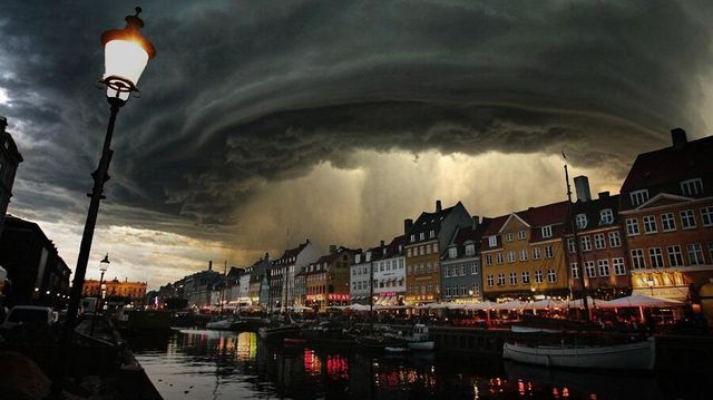 Un "fake" durant la tempête Xaver en 2013