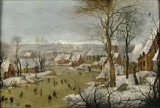 Pieter Brueghel II Paysage d'Hiver