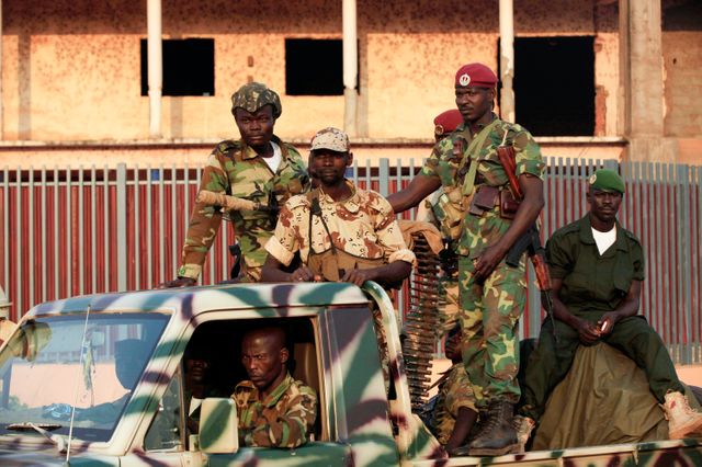 Des anciens combattants du Séléka