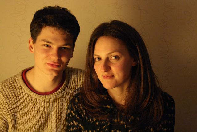 Anastasiya, jeune Russe de Riga et son copain Alexis