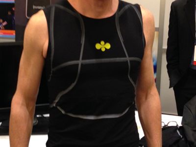 Le tee-shirt connecté de Cityzen Sciences