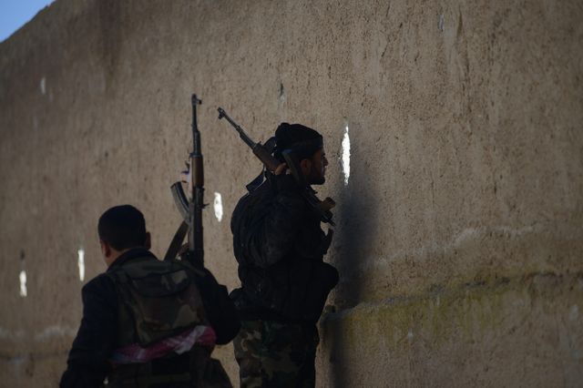 Des combattants de l'Armée syrienne libre