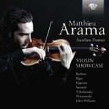 Album Matthieu Arama Violin Showcase Brahms, Elgar, Paganini, Sarasate, Tchaikovsky, Wieniawski, John Williams