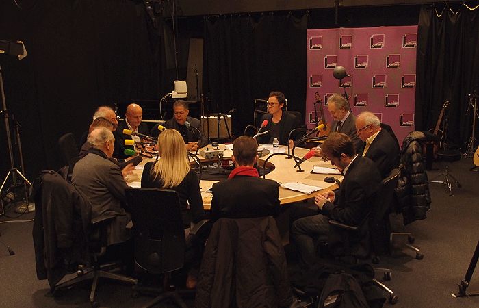Le jury du prix Procope des Lumières en pleine délibération
