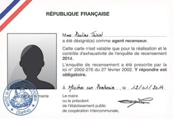 carte agent recenseur