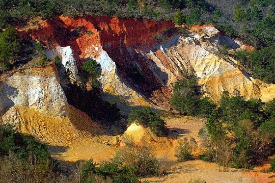 Carrières d'ocre