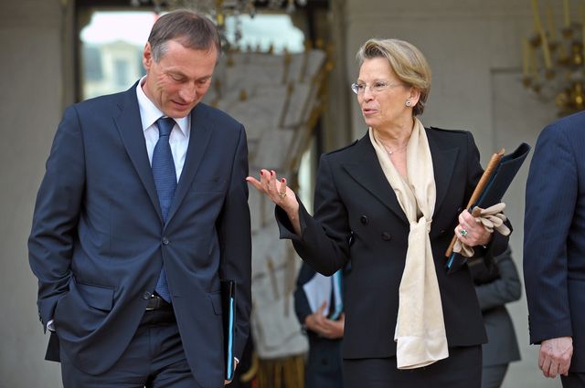Jean-Marie Bockel et Michèle Alliot Marie