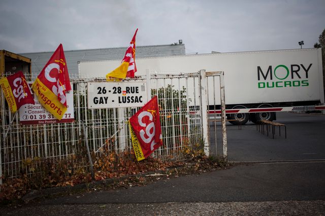 Mory Ducros. Site de Gonesse en novembre 2013