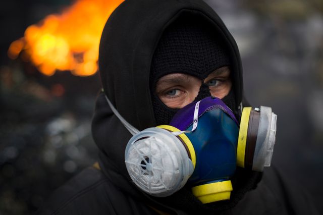 La guerre civile en Ukraine ?