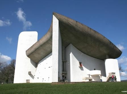 La chapelle de Ronchamp- le Corbusier