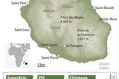 L'île de la Réunion en chiffres clé L'île de la Réunion en chiffres clé