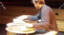 Toma Gouband, percussions sur pierres. Enregistré à Radio-France le 08/04