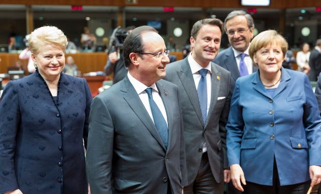 Angela Merkel et François Hollande