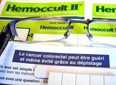 Dépistage cancer colorectal