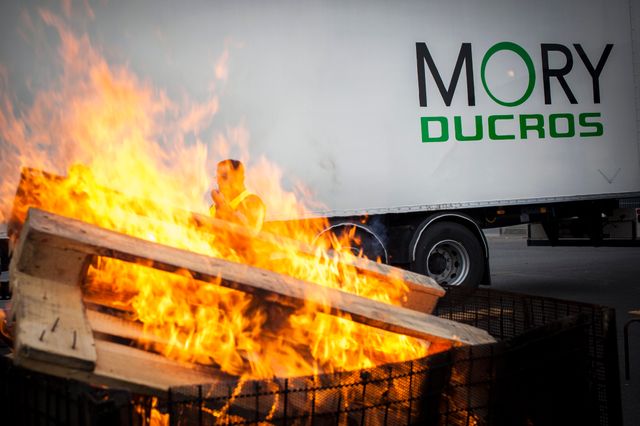 Mory-Ducros : manifestation