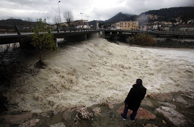 De violentes pluies dans les Alpes-Maritimes