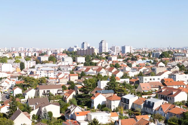 Vue aérienne - Colombes