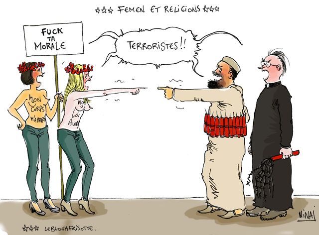 le dessin du jour de Nina Luec.
