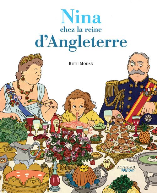 Rutu Modan-Nina chez la reine d'Angleterre-Actes Sud Junior