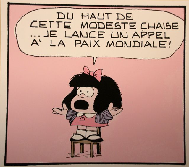 L'appel à la paix