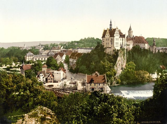 Sigmaringen - Photochrome vers 1900