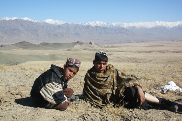 Ramatullah, victime d'une mine dans la province de Parwan en Afghanistan