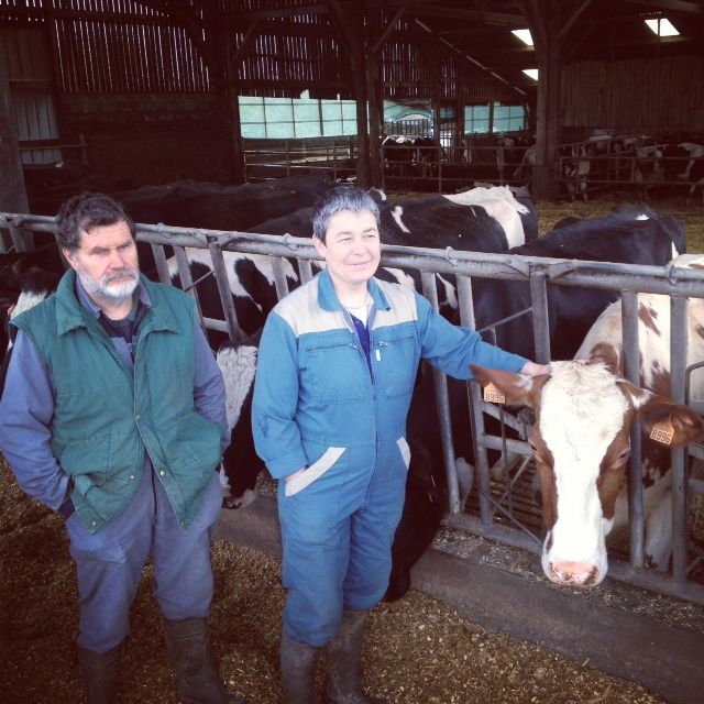 Marcel et Sylvie Thebault sont parmi les très rares agriculteurs à être restés sur place malgré l'ordonnance d'expropriation.