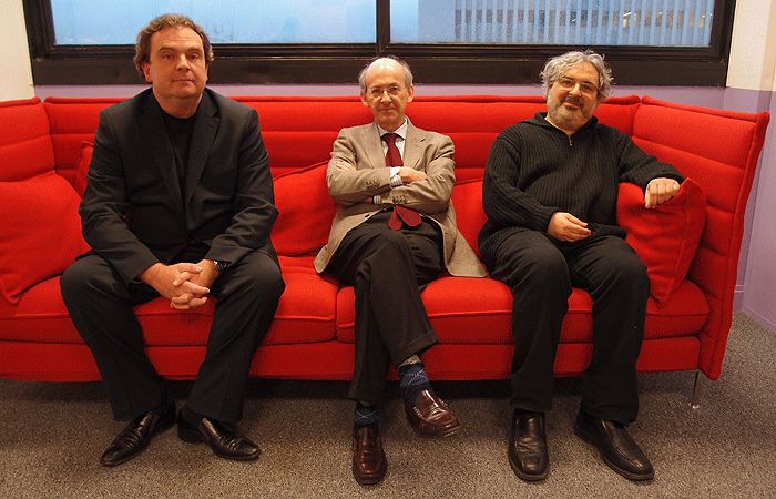 Emmanuel Martinod, Philippe Menasché et Rémi Sussan