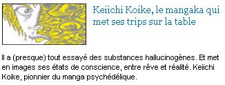 Keiichi Koike vu par Télérama