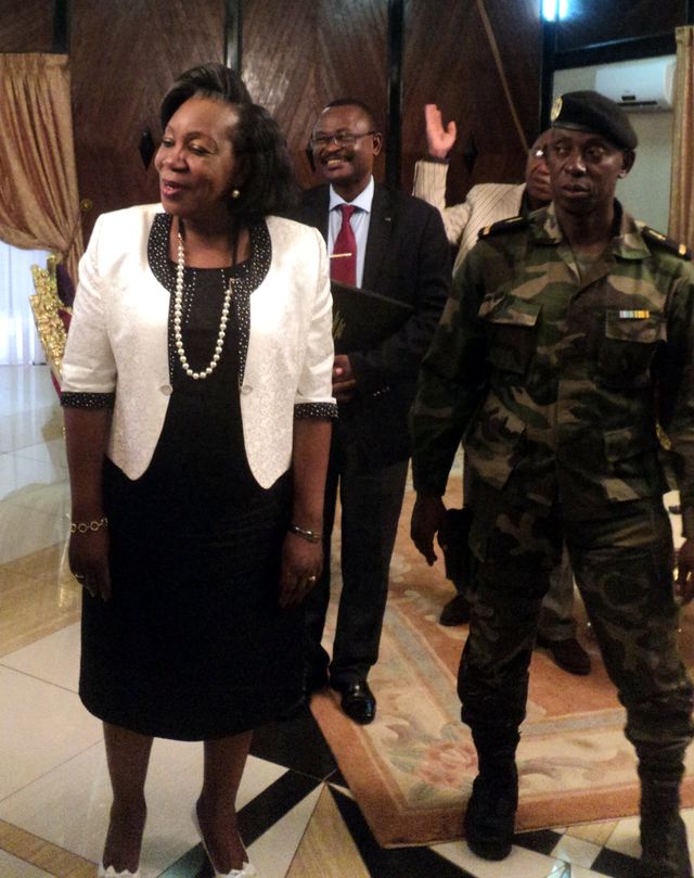 Catherine Samba Panza, la présidente centrafricaine