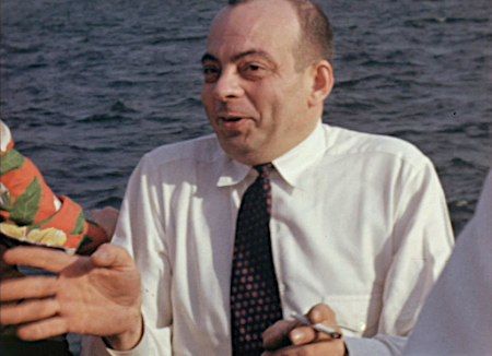 Antoine de Saint-Exupéry sur un bateau, au Canada