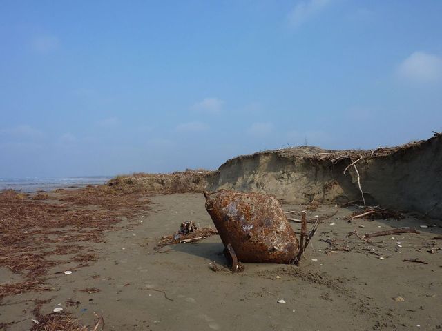 La côte de l'île d'Oléron
