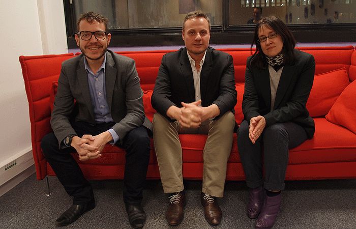 Gaël Brustier, Jean-Sébastien Ferjou et Ana Navarro-Pedro